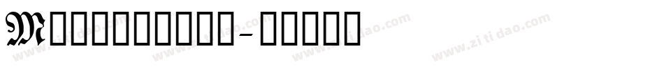 Micaronian字体转换