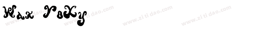 Wax-YoXy字体转换