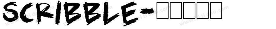 Scribble字体转换