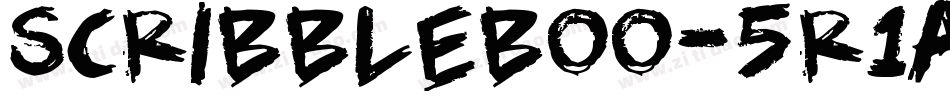 ScribbleBoo-5R1a字体转换