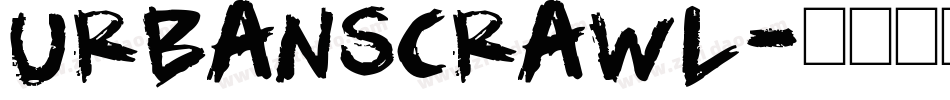 UrbanScrawl字体转换