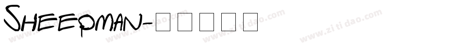 Sheepman字体转换