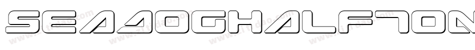 SeaDogHalftoneItalic-pXgy字体转换