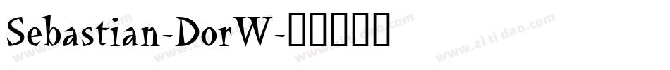 Sebastian-DorW字体转换