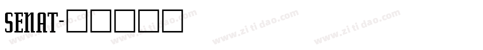 SENAT字体转换