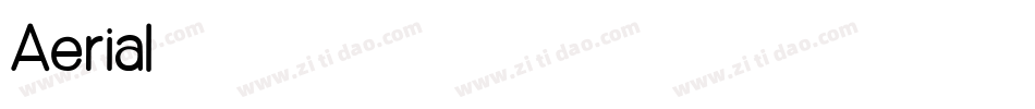 Aerial字体转换