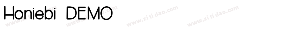 Honiebi_DEMO字体转换