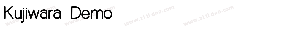 Kujiwara_Demo字体转换