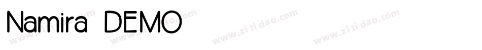 Namira_DEMO字体转换