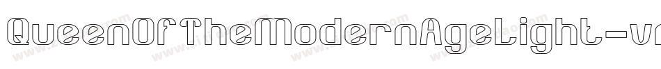 QueenOfTheModernAgeLight-vm3r7字体转换