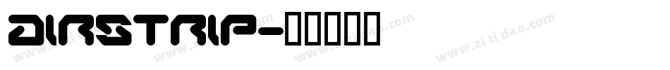 airstrip字体转换