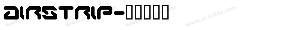 airstrip字体转换