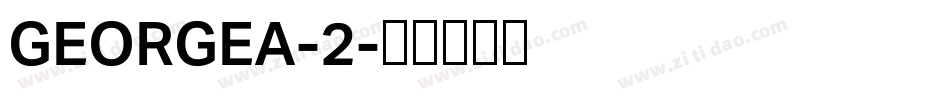 GEORGEA-2字体转换