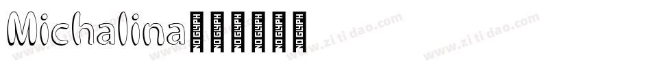 Michalina字体转换