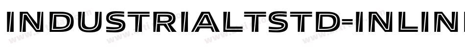 IndustriaLTStd-Inline字体转换
