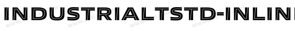 IndustriaLTStd-Inline字体转换