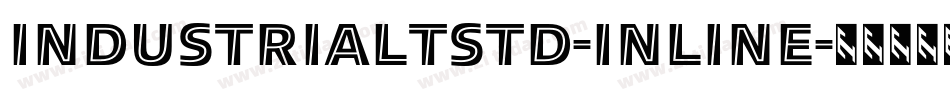 IndustriaLTStd-Inline字体转换