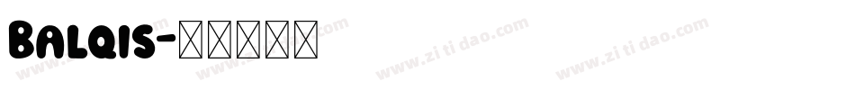 Balqis字体转换