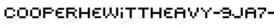 CooperhewittHeavy-9JA7字体转换