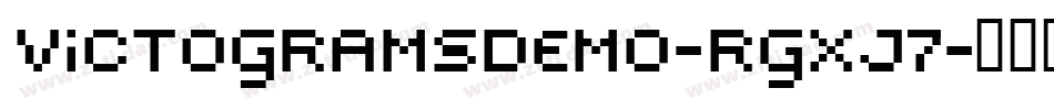 VictogramsDemo-rgxj7字体转换