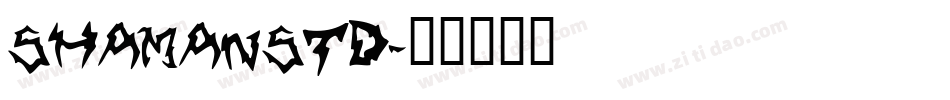 ShamanStd字体转换