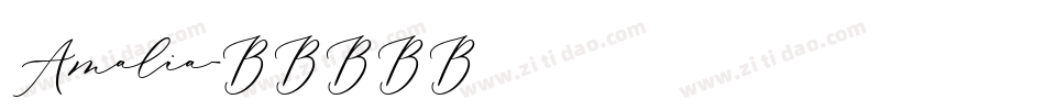Amalia字体转换