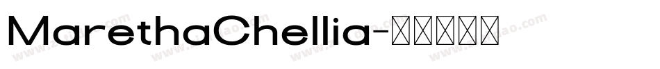 MarethaChellia字体转换