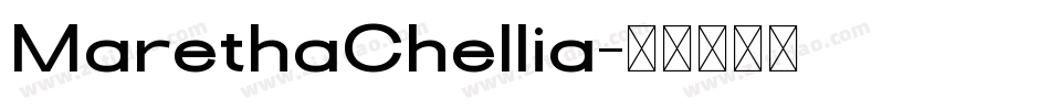 MarethaChellia字体转换