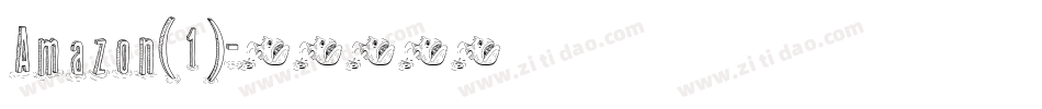 Amazon(1)字体转换