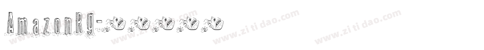 AmazonRg字体转换