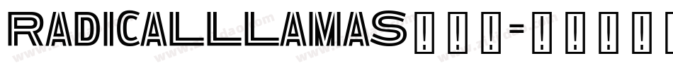 RadicalLlamas转换器字体转换