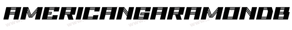 AmericanGaramondBT-Italic字体转换