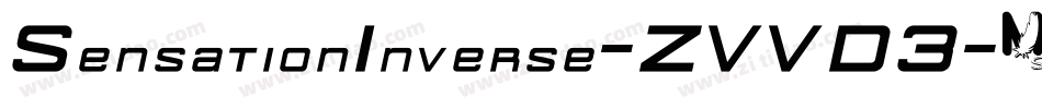 SensationInverse-ZVVD3字体转换 SensationInverse-ZVVD3字体转换