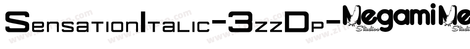 SensationItalic-3zzDp字体转换