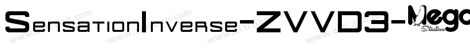 SensationInverse-ZVVD3字体转换 SensationInverse-ZVVD3字体转换