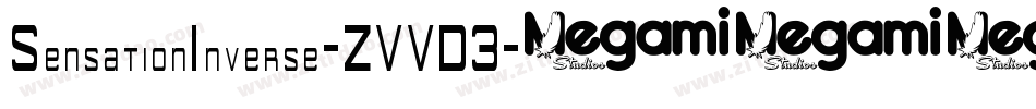 SensationInverse-ZVVD3字体转换 SensationInverse-ZVVD3字体转换