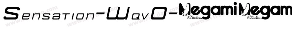 Sensation-WqvO字体转换