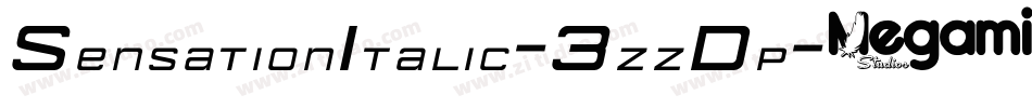 SensationItalic-3zzDp字体转换