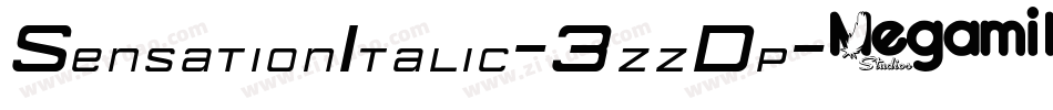SensationItalic-3zzDp字体转换