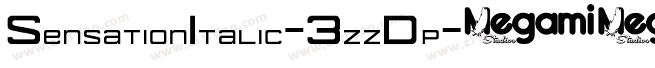 SensationItalic-3zzDp字体转换