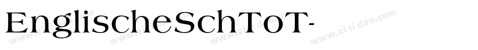 EnglischeSchToT字体转换