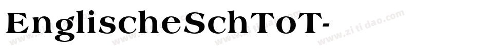 EnglischeSchToT字体转换