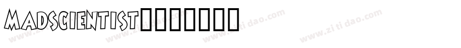 MADSCIENTIST+字体转换