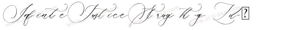InfiniteJusticeStraight-ogLd字体转换