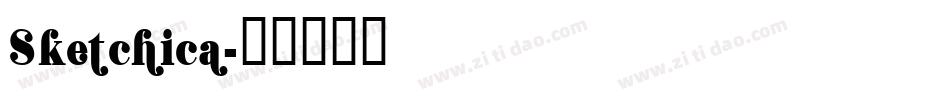 Sketchica字体转换