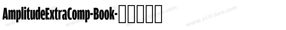 AmplitudeExtraComp-Book字体转换