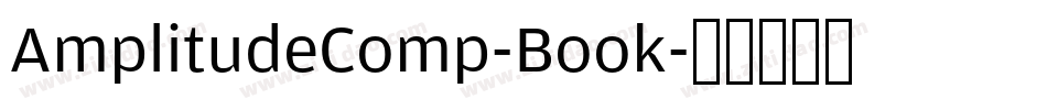 AmplitudeComp-Book字体转换