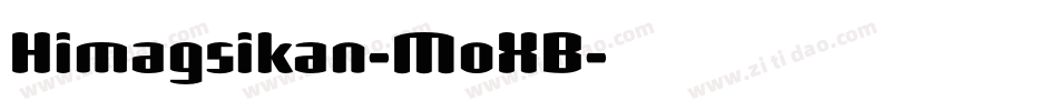 Himagsikan-MoXB字体转换