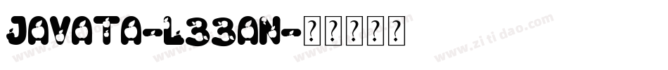 Javata-L33an字体转换