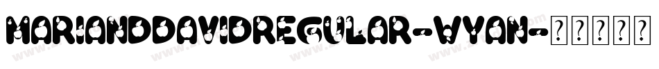 Marianddavidregular-WYAn字体转换